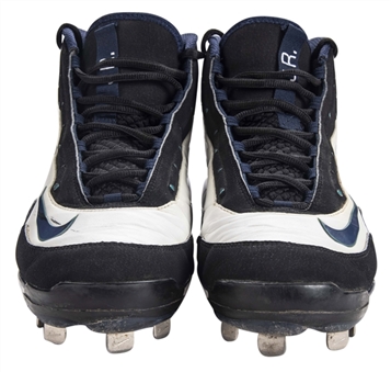 2010 Ken Griffey Jr Game Used & Signed Nike Cleats (JT Sports & Beckett)
